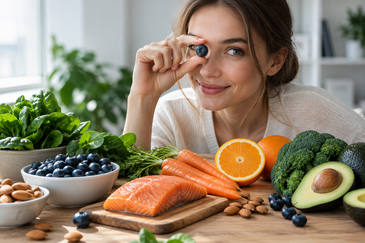 How does your diet affect your vision? What to eat for healthy eyes