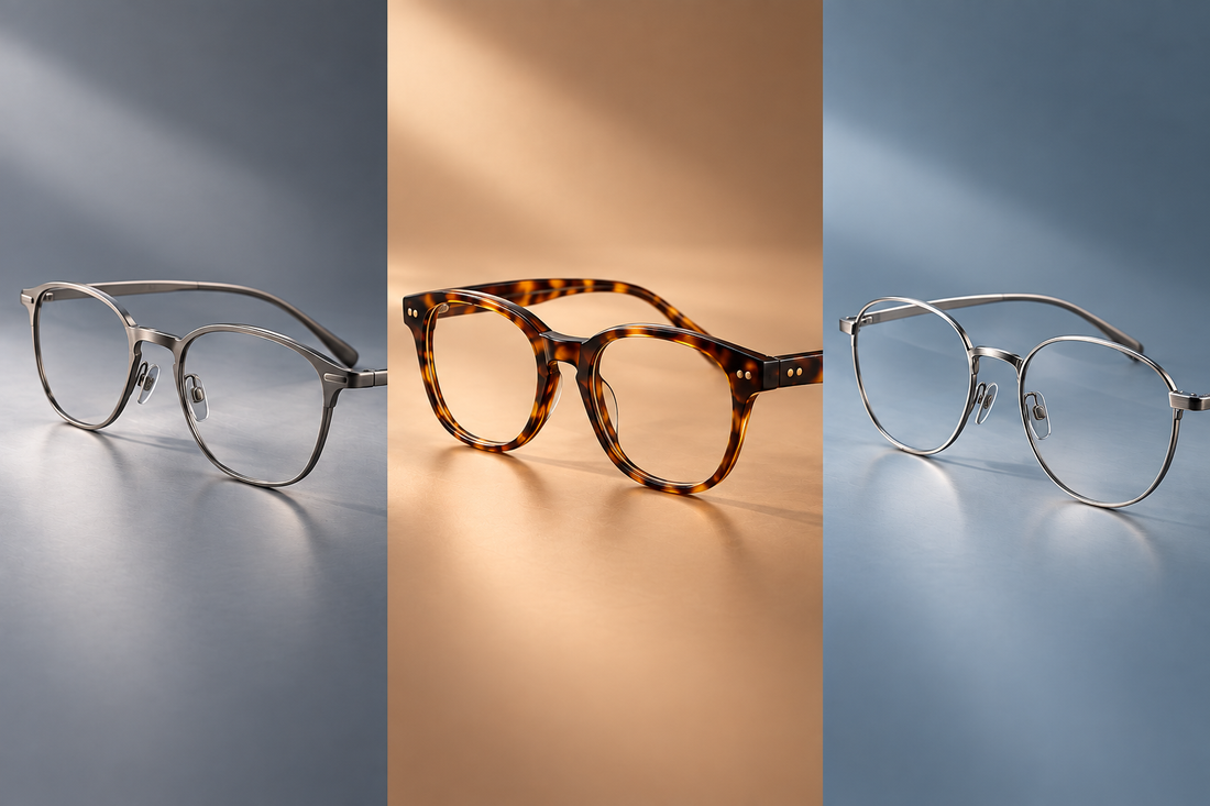 Materiale pentru rame: titan, acetat, oțel – care e cel mai potrivit pentru tine?