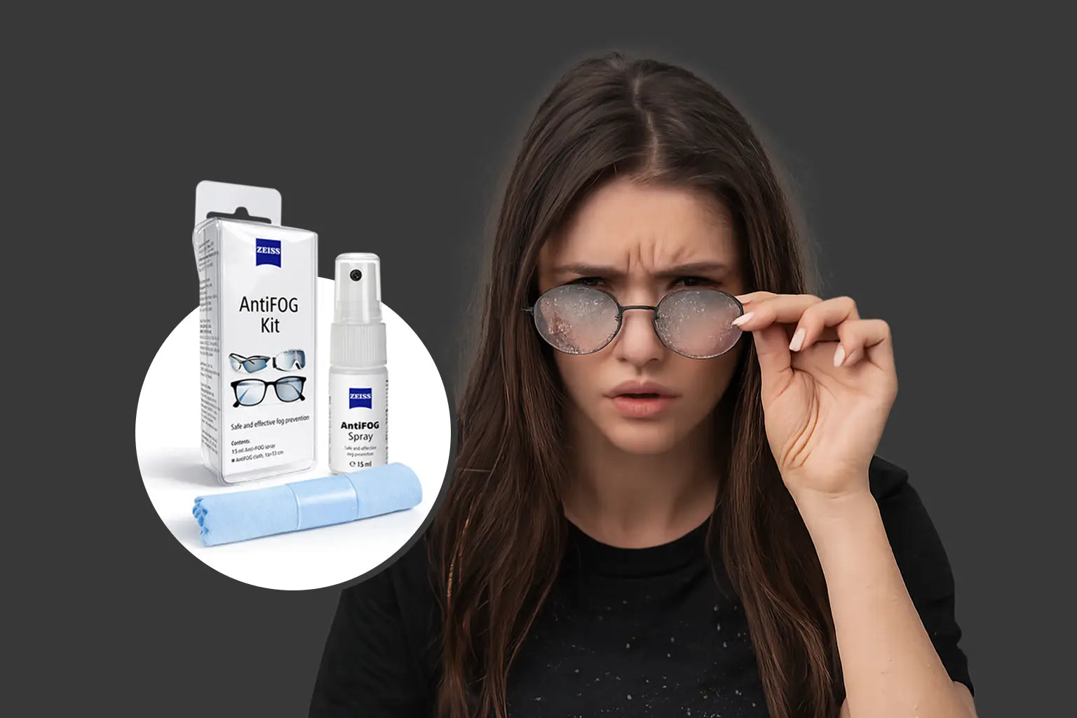 CADOU - Set ANTIFOG la orice pereche de ochelari ZEISS