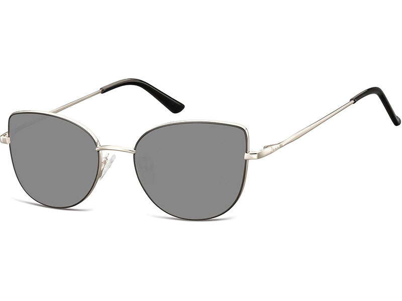 Ochelari de soare Montana SS-L119B, din Metal, Silver + husa