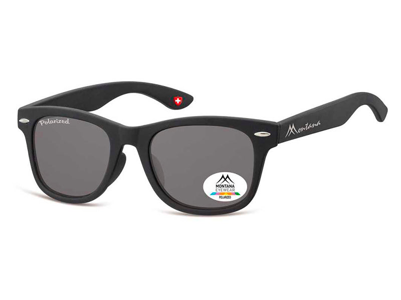 Ochelari de soare Montana 967, p/u copii, Black + husa