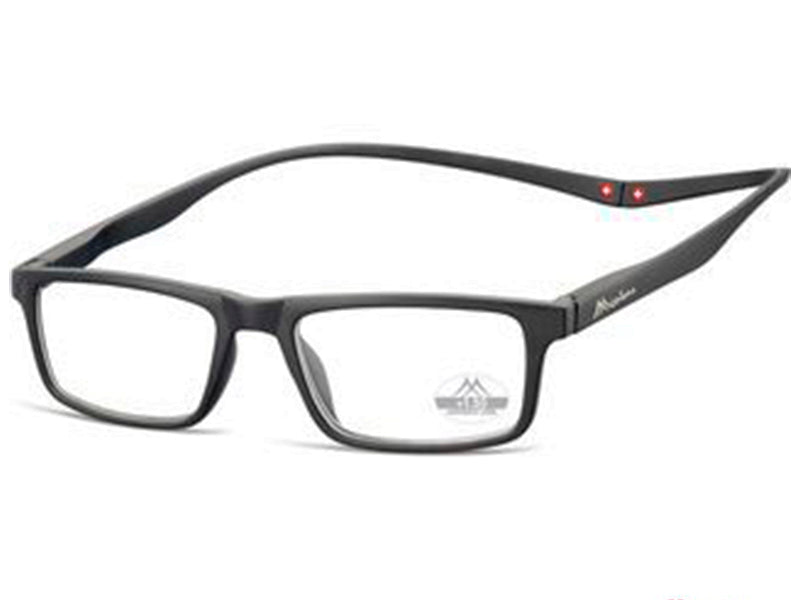 Montana MR59 +3.00 reading glasses, Black + case