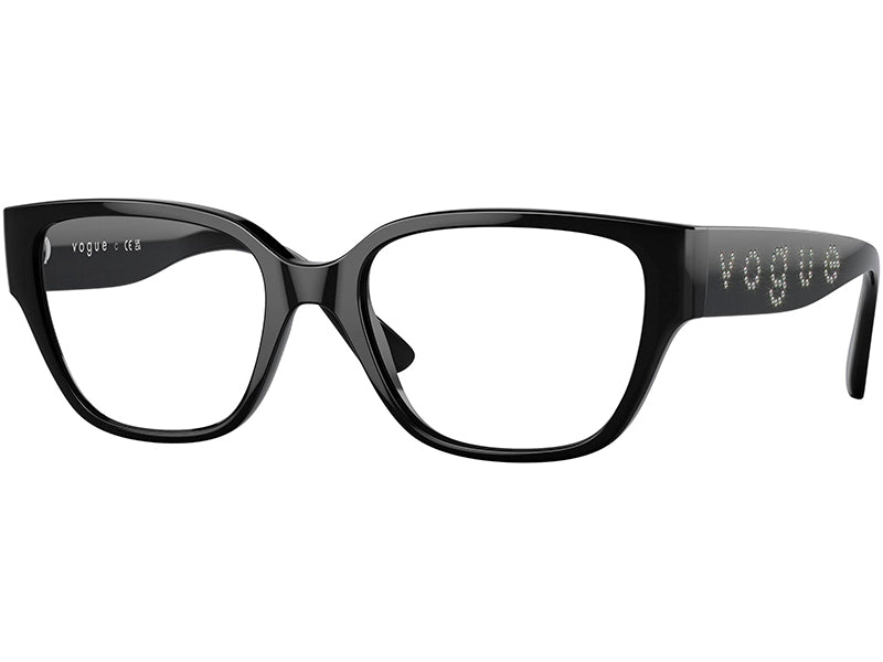 Rama optica Vogue VO5458B-W44-53, din Acetat, p/u femei
