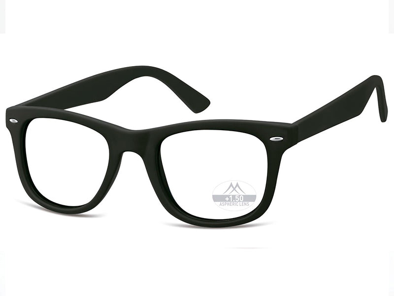 Montana MR11 +3.50 reading glasses, 2025, black, acetate, unisex