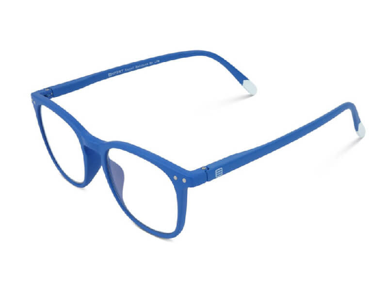 Ochelari pentru calculator Expert cu lentile Blue Light Protect, model Torino Navy Blue, +1.50
