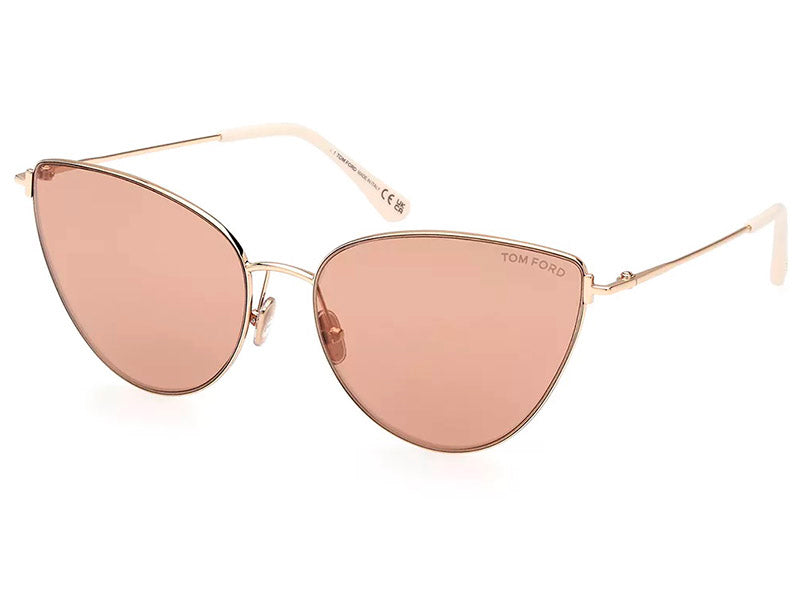 Ochelari de soare Tom Ford FT1005-32G-62/17-140, din Metal, p/u femei
