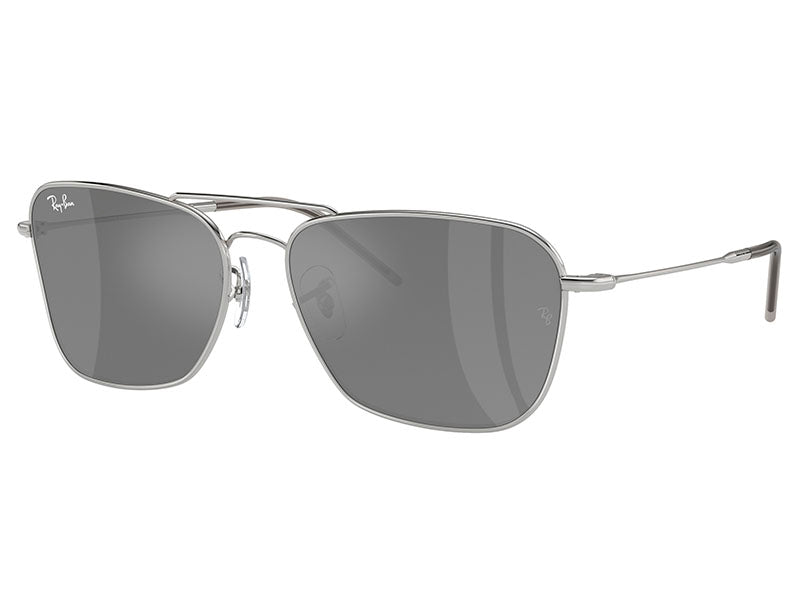 Солнцезащитные очки Ray Ban Reverse RBR0102S-003/GS-58, из металла, унисекс