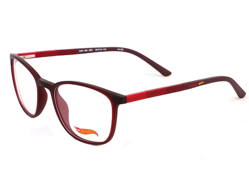 Rama optica HOT WHEELS HWV119 RED 46-16-130, din Acetat, p/u copii