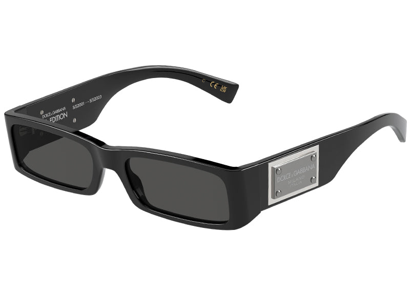 Ochelari de soare Dolce Gabbana DG4444-501/87-55, din Acetat, unisex