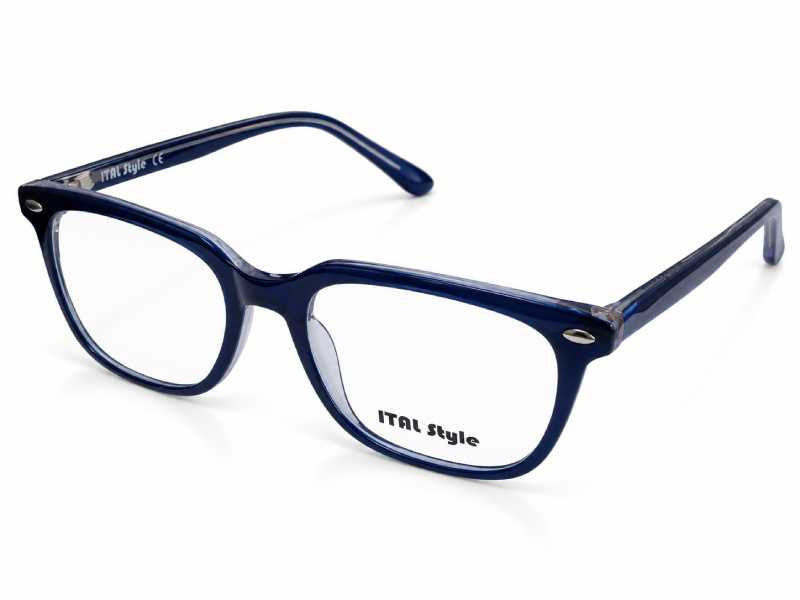 Rama optica Ital Style 2739 C3, 52-20-140, blue, 2025, din Acetat, p/u femei