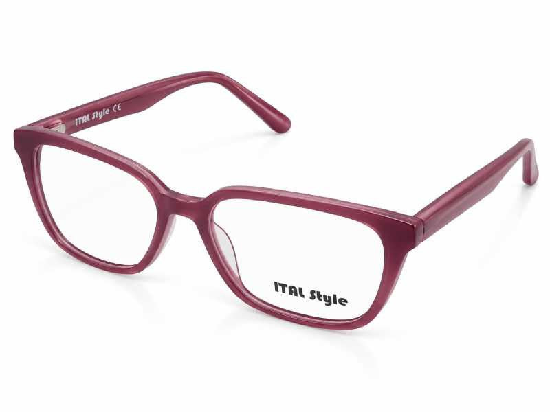 Rama optica Ital Style 2868B C1/caramiziu/53-17-140, p/u femei