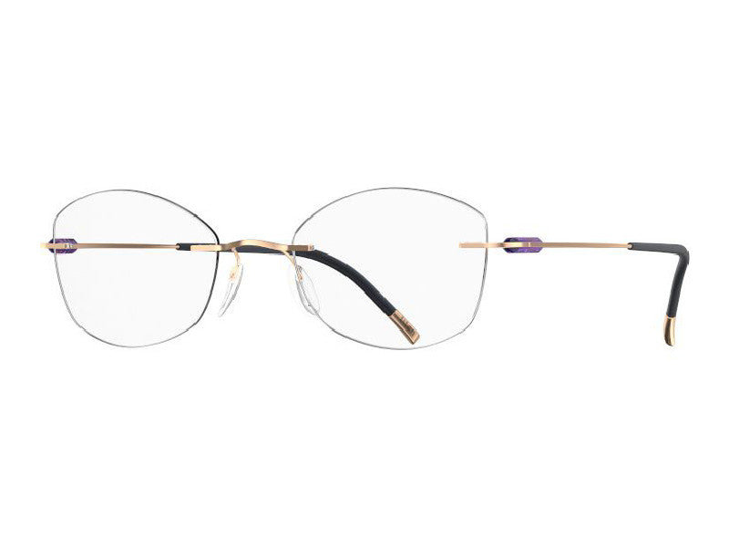Rama optica Silhouette Purist 5561/JN-7530-54/15, 2025, din SPX Hightech Titanium, p/u femei, Rimless
