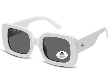 Ochelari de soare Montana MP68D, 2024, white, din Acetat, p/u femei +husa