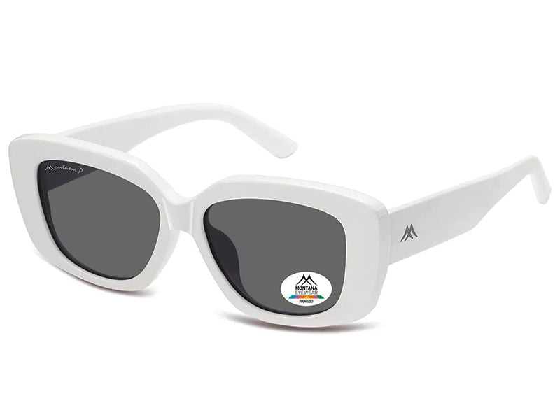 Ochelari de soare Montana MP56C, 2024, white, din Acetat, p/u femei +husa