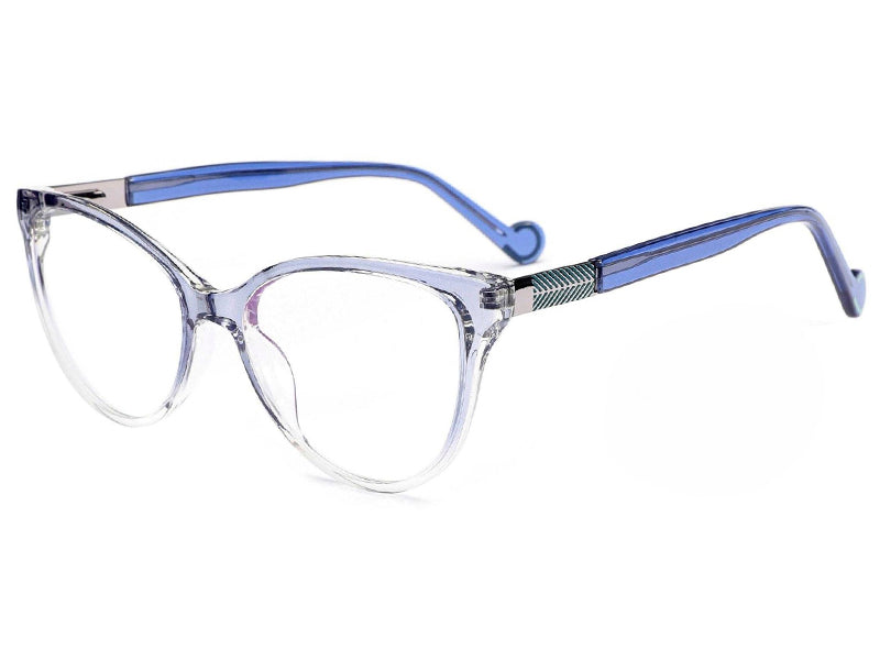 Rama optica Anna Ricci YX0672-52 C3, 2024, blue, din  Acetat, p/u femei
