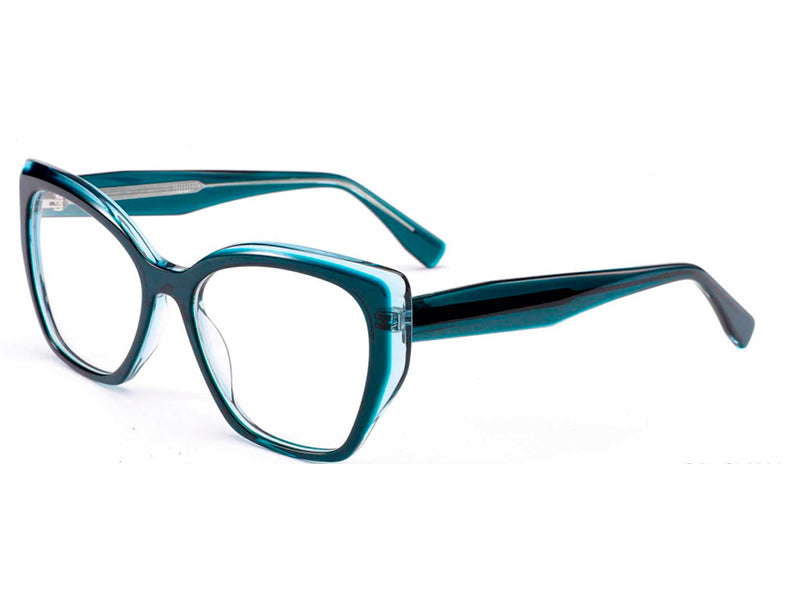 Rama optica Anna Ricci F1055LT-54 C2, 2024, wine red, din  Acetat, p/u femei