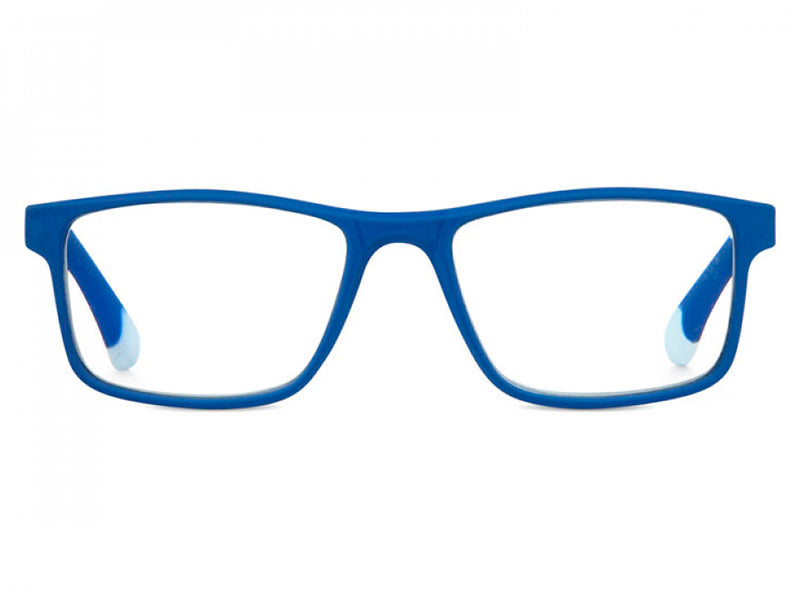 Ochelari pentru calculator Expert cu lentile Blue Light Protect, model Milano Navy Blue, +3.50