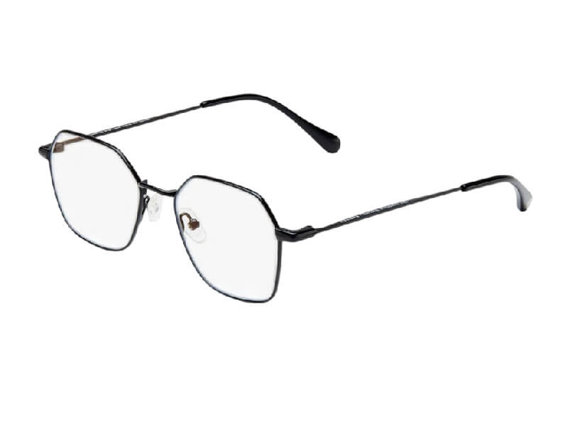 Ochelari pentru calculator Expert cu lentile Blue Light Protect, model Roma Black Night, +1.00