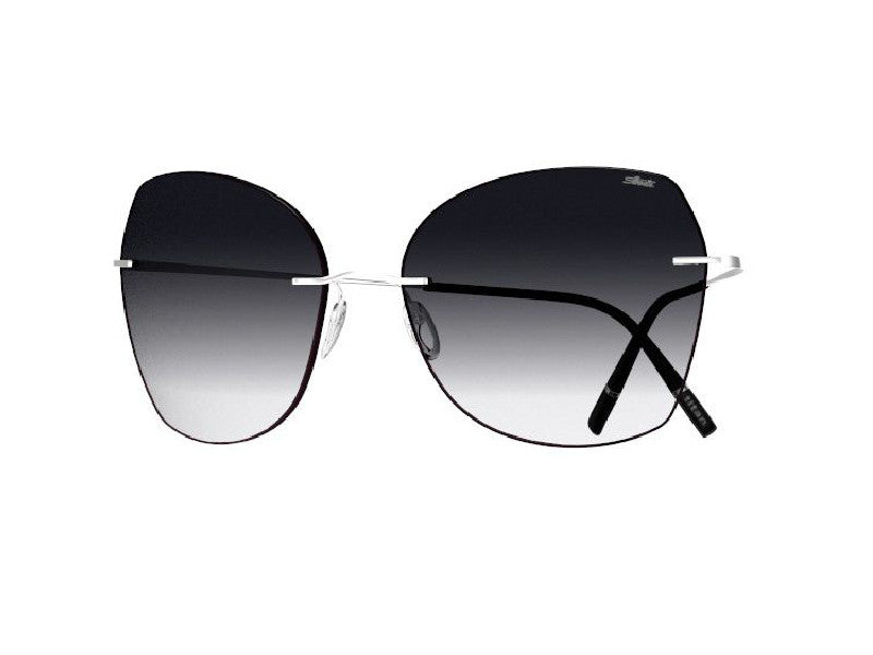 Ochelari de soare Silhouette TMA collection, Adara 8192/75-7110- 61/17, 2024, High-tech-Titanium, p/u femei