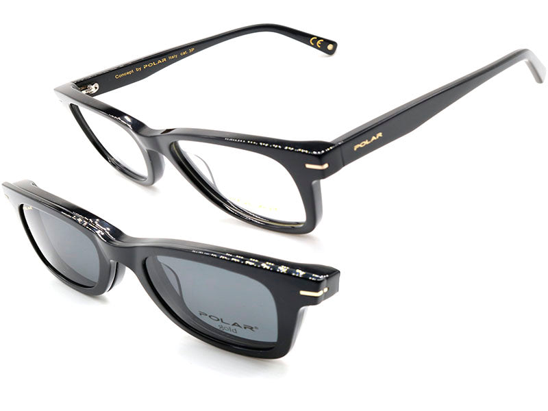 Rama optica Polar Gold C 54 col. 77, CLIP-ON, 2024, din Acetat, unisex