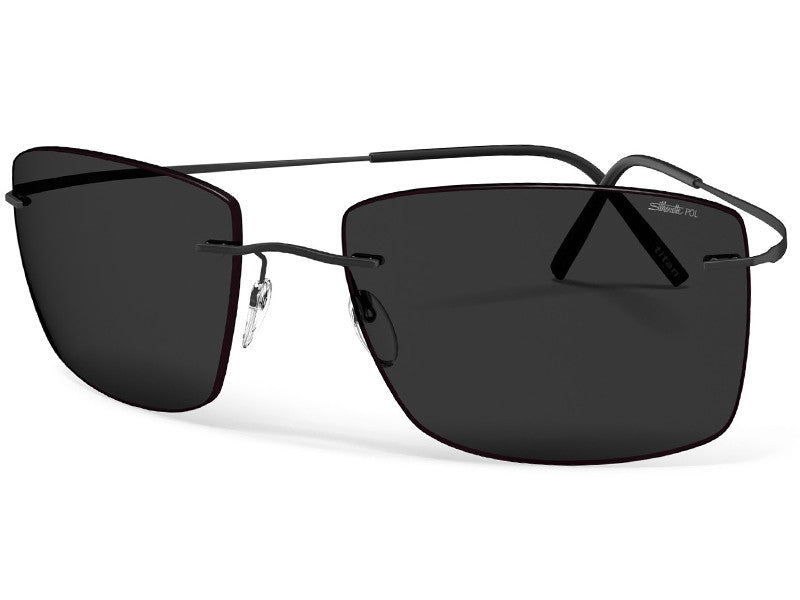 Ochelari de soare Silhouette TMA Collection Avior 8741/75-9040-00, 2024, SPX Hightech Titanium, polarizat, p/u barbati