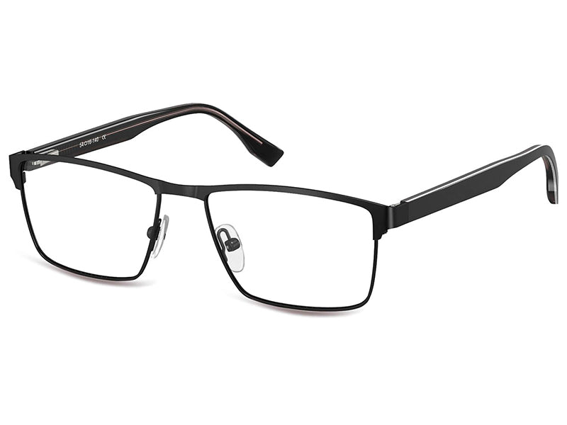 Montana 876-54 optical frame, 2025, matt black, metal, for men