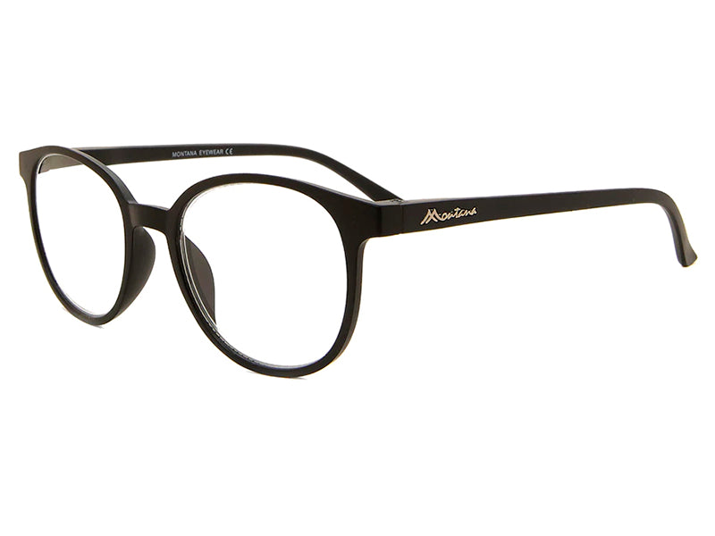 Ochelari de citit Montana MRC2 +1.50, 2024, black, din Acetat, unisex + husa