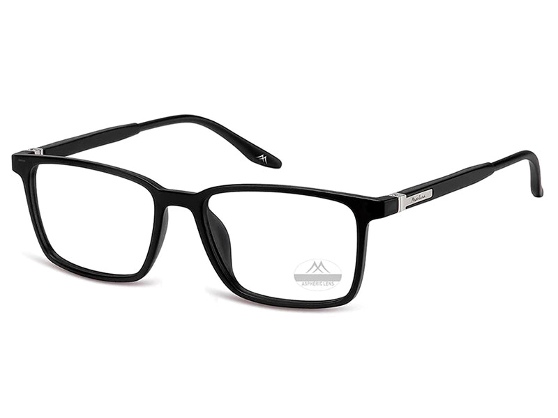 Ochelari de citit Montana MRC3 +1.50, 2024, matt black, din Acetat, unisex + husa