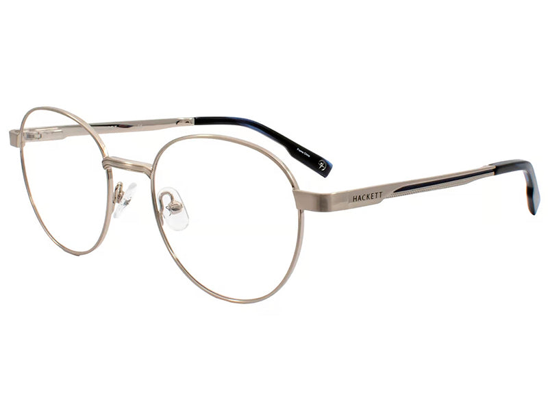 HACKETT LONDON HEK1352-800/51-19 optical frame, brushed silver, 2024, metal, for men