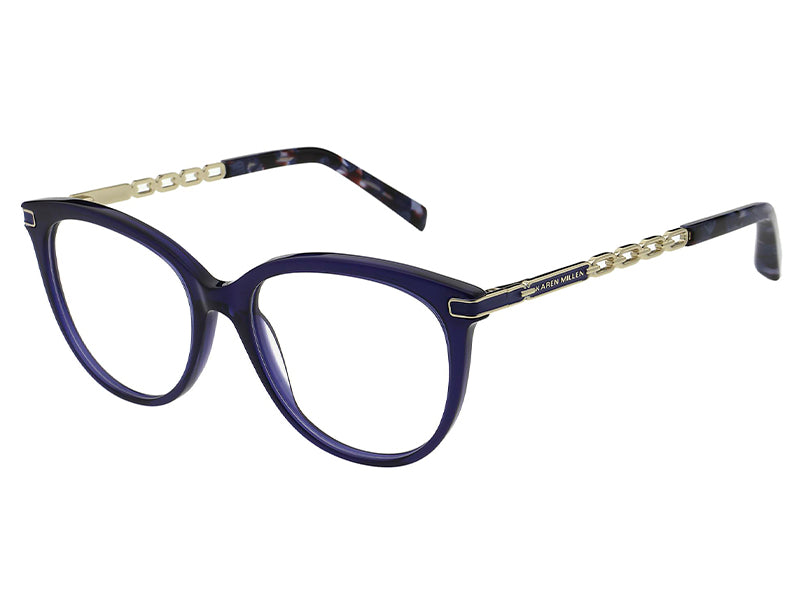 Rama optica KAREN MILLEN KM1072-657/53-17, dark navy, 2024, din Acetat, p/u femei