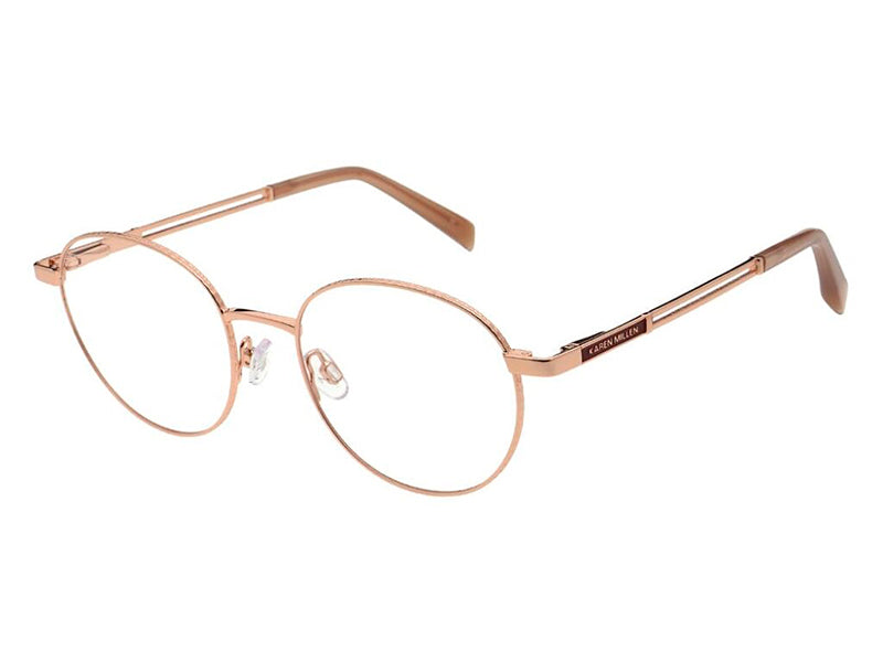 Rama optica KAREN MILLEN KM3056-401/50-18, rose gold, 2024, din Metal, p/u femei