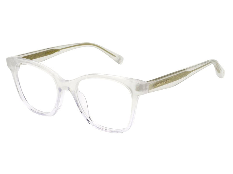Rama optica SCOTCH & SODA SS3037-815/49-18, milky crystal, 2024, din Acetat, p/u femei