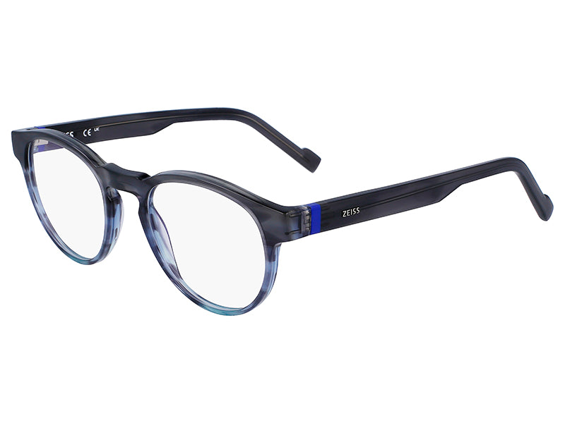 ZEISS ZS23535-463/50-20 optical frame, 2024, striped gray blue, acetate, unisex