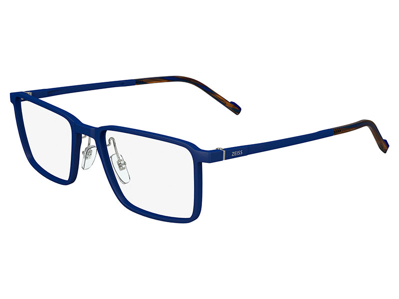 Оправа ZEISS ZS23539-401/53-18, 2024, матовый синий, из ацетата, унисекс