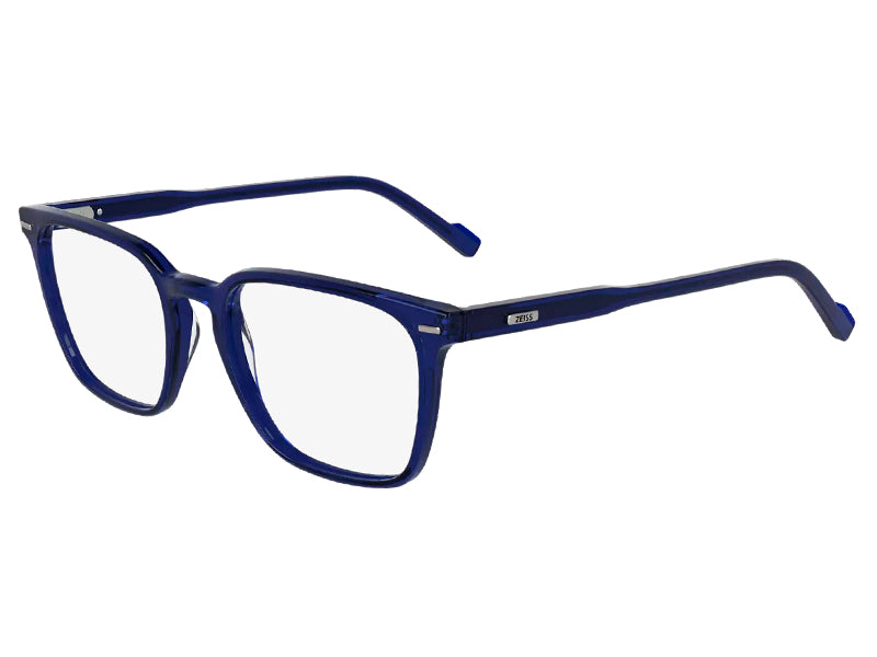 Rama optica ZEISS ZS24549-400/52-18, 2024, transparent blue, din Acetat, unisex