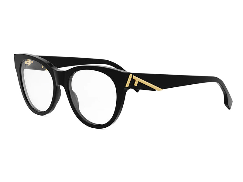 Rama optica Fendi First FE50101I 001-53, 2025, din Acetat, p/u femei