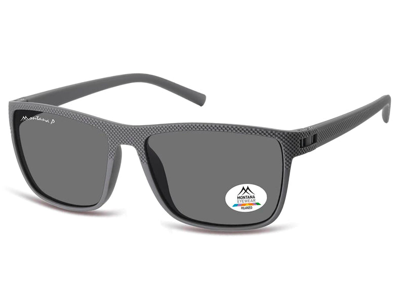 Ochelari de soare Montana MP198B, 2025, matt grey, din Acetat, p/u barbati + husa moale
