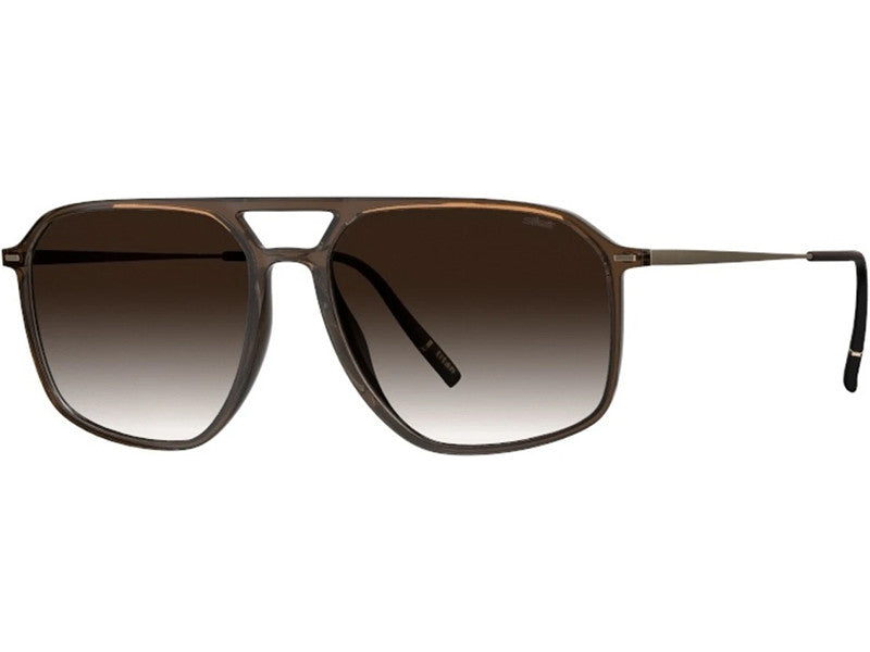 Ochelari de soare Silhouette Sun Lite Collection Pinnacles 4085/75-6500-58/16, 2025, din SPX Hightech Titanium, p/u barbati