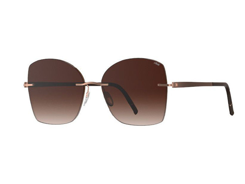 Ochelari de soare Silhouette Nova Shades Terranea 8193/75-3530-55/15, 2025, din SPX Hightech Titanium, p/u femei