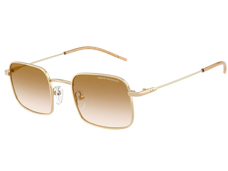 Armani Exchange AX2055S-611013-46 Sunglasses, Metal, for men