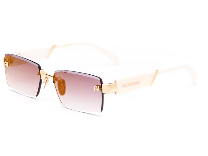 Ochelari de soare Ana Hickmann AH3315-04B-56, 2025, din Metal, p/u femei