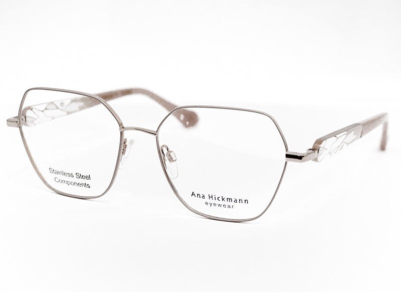 Rama optica Ana Hickmann AH1579-01A-54, 2025, din Metal, p/u femei