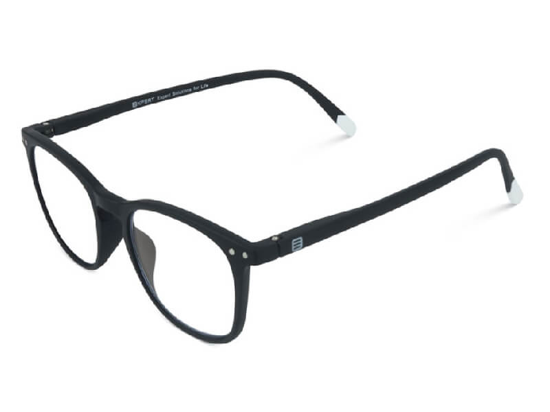 Ochelari pentru calculator Expert cu lentile Blue Light Protect, model Torino Black Night, +3.50