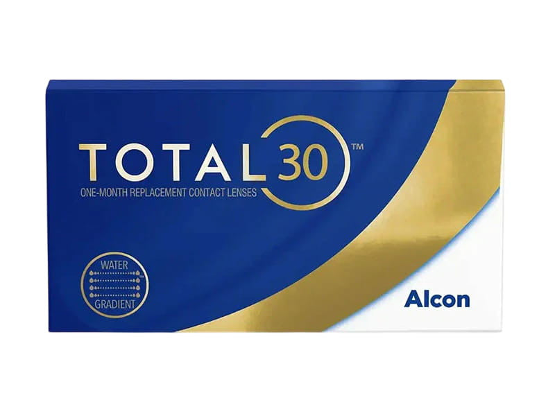 Контактные линзы Alcon Dailes Total 30 SPH 8.5 ежемесячные N3 (диоптрия -1.25)