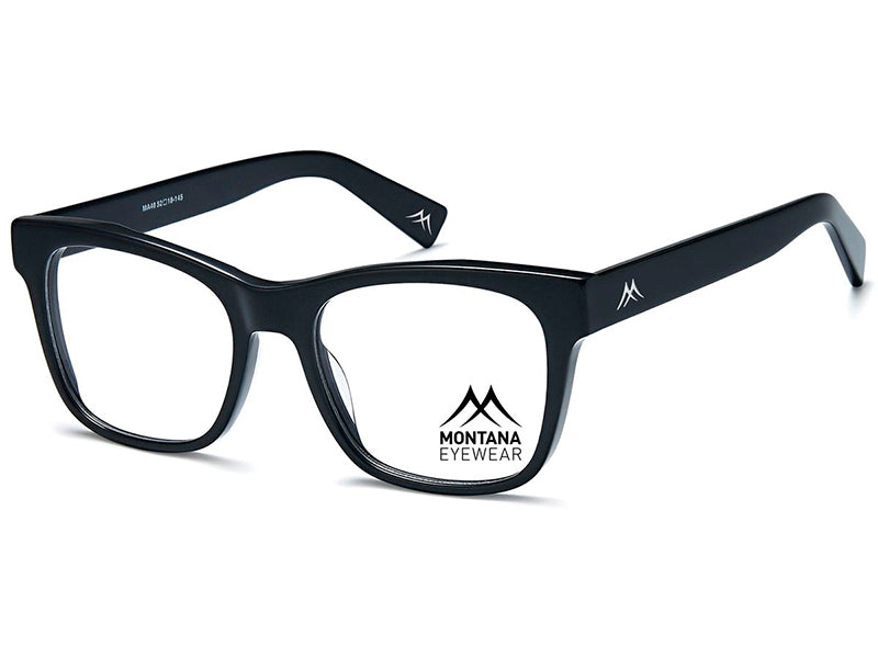 Rama optica Montana MA48-52, 2025, shiny black, din Acetat, unisex