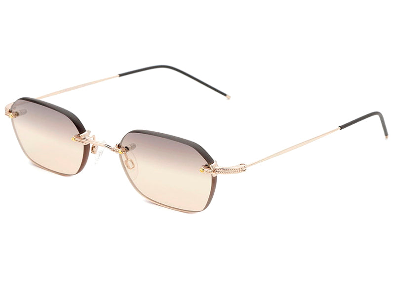 Ochelari de soare Carolina Lemke Leo CL-3210-01-51, 2025, din Metal, unisex