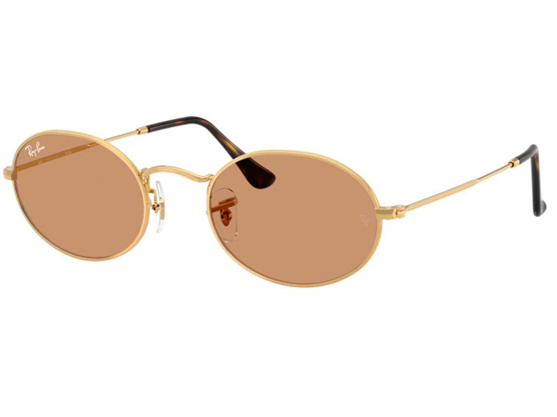Солнцезащитные очки Ray Ban RB3547-001/53-51, из металла, унисекс