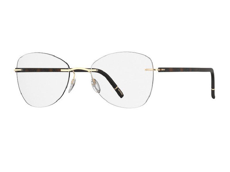 Rama optica Silhouette The Wave 5567/CI-7730-54/17, 2025, din SPX Hightech Titanium, p/u femei, Rimless