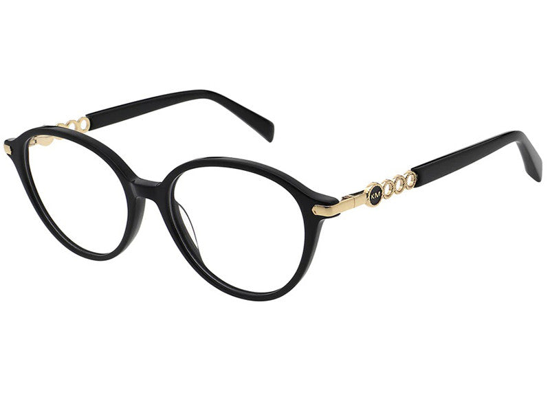 Rama optica KAREN MILLEN KM1074-001/52-17, black, 2025, din Acetat, p/u femei