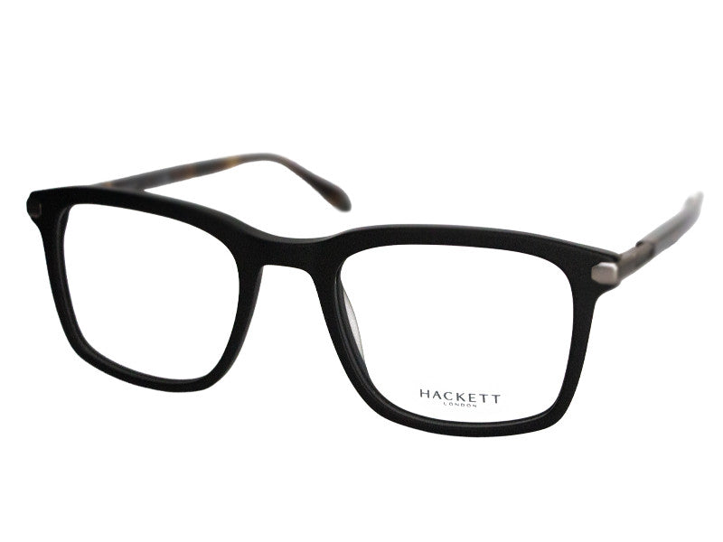 Rama optica HACKETT LONDON HEK1381-001/54-22, matt solid black, 2025, din Acetat, p/u barbati
